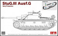 Ryefield Models 5069 1/35 StuG.III Ausf.G Early Prod. w/ Workable Tracks Model Kit