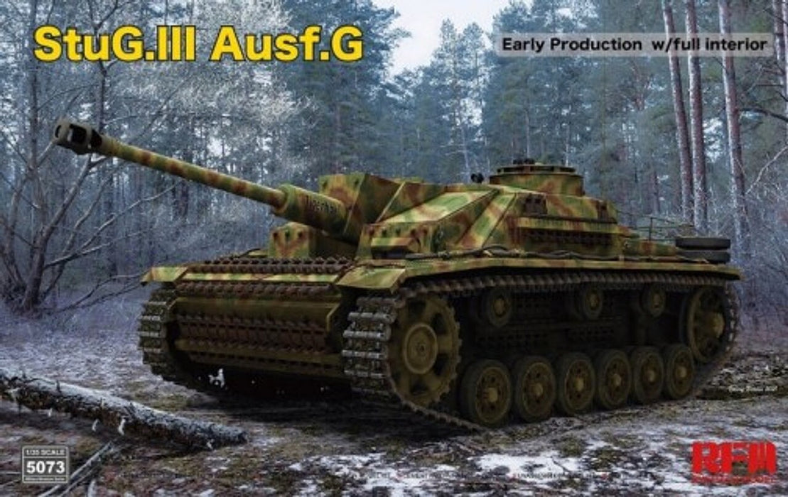 Ryefield Models 5073 1/35 StuG III Ausf. G Early Prod. w/ Interior Model Kit