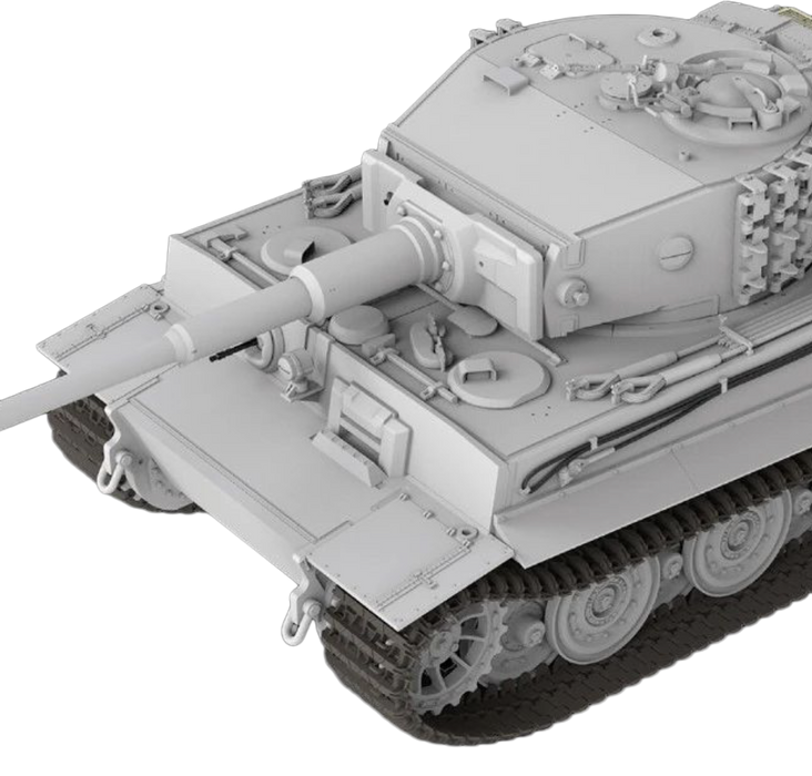 Ryefield Models 5101 1/35 Tiger I Tank Late Prod. (Battle of Villers-Bocage) Model Kit