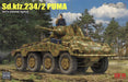Ryefield Models 5110 1/35 Sd.Kfz.234/2 PUMA with Engine Parts Model Kit