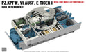 Ryefield Models 5141 1/35 Full Interior Kit for German Tiger I PzKpfw VI Ausf E Tank (4in1: Initial, Early, Middle, Late) Model Kit