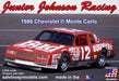 Salvinos JR Models 24562 1/24 Junior Johnson 1986 Chevrolet Monte Carlo Model Kit