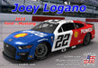 Salvinos JR Models 31251 1/24 Team Penske Joey Logano 2023 Ford Mustang Throwback Model Kit