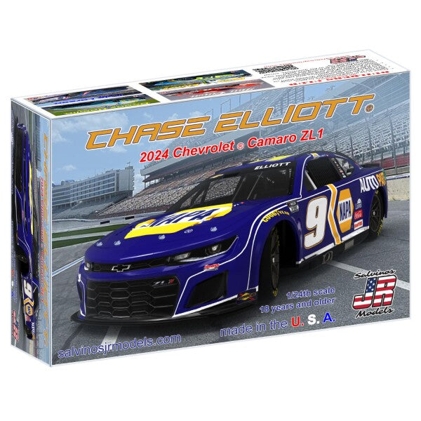 Salvinos JR Models 42239 1/24 Hendrick Motorsports Chase Elliott 2024 Camaro Primary NAPA Model Kit