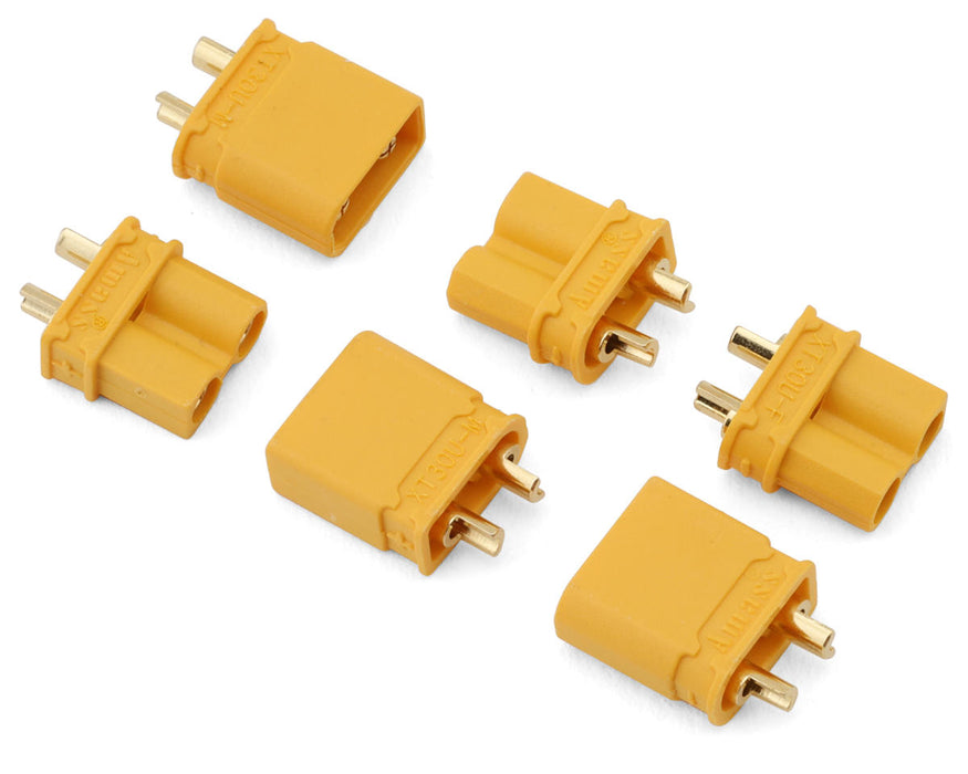 Samix XT30 Connector Set (3 Male and 3 Female)