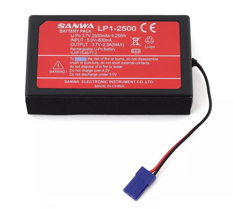 Sanwa 107A10981A 1500mAh 1S LiPo Battery For M17 Transmitter