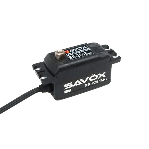 Savox B2265MG-BE Black Edition Low Profile High Voltage Brushless Digital Servo