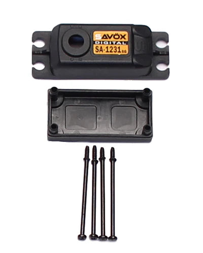 Savox CSA1231SG Top & Bottom Servo Case with 4 Screws for SA1231SG