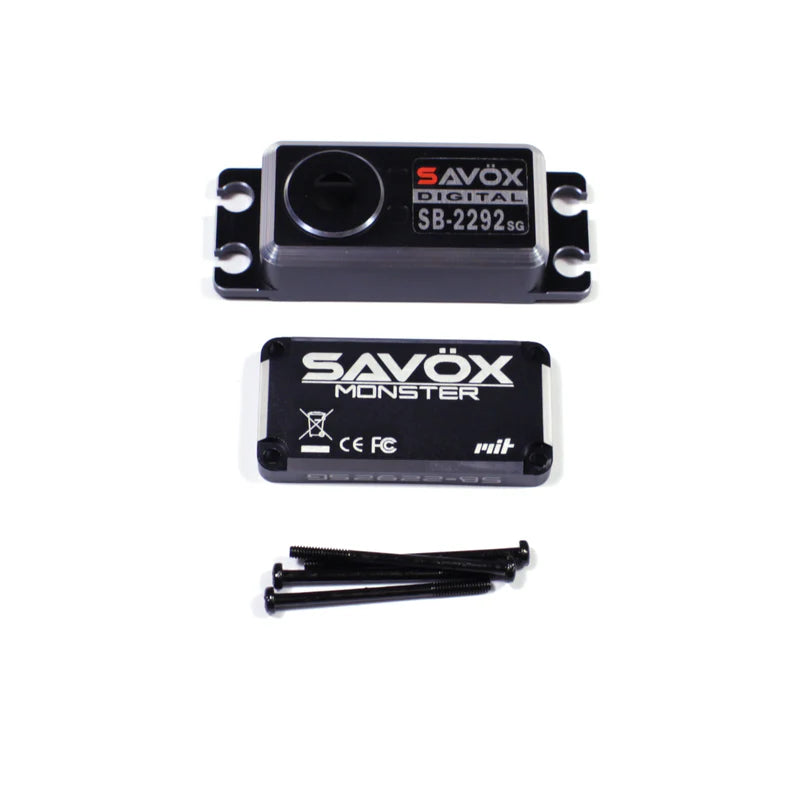 Savox CSB2292SG Top & Bottom Servo Case with 4 Screws for SB2292SG