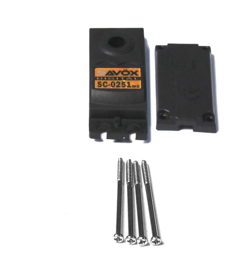 Savox CSC0251MG Top & Bottom Servo Case with 4 Screws for SC0251MG