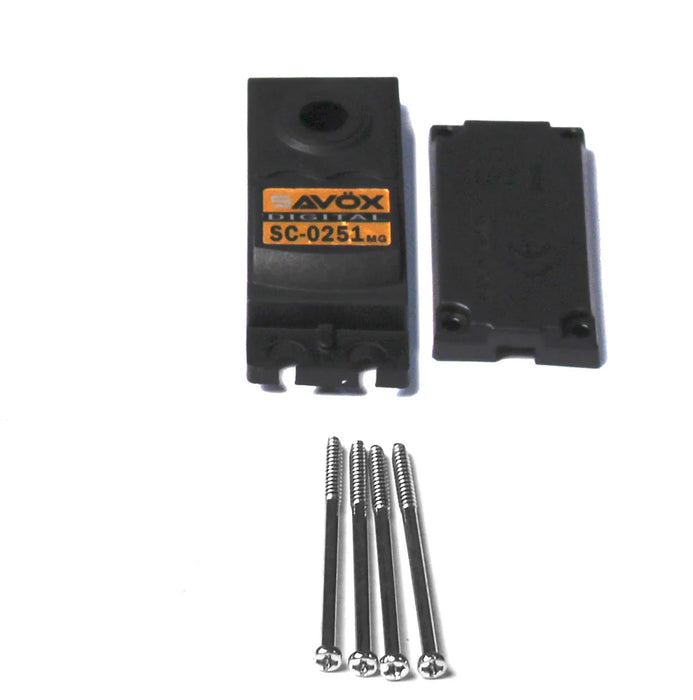 Savox CSC0251MG Top & Bottom Servo Case with 4 Screws for SC0251MG
