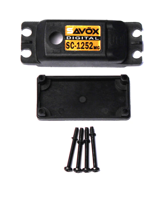 Savox CSC1252MG Top & Bottom Servo Case with 4 Screws for SC1252MG