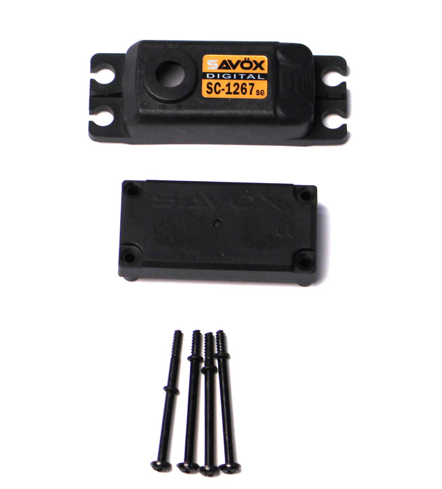 Savox CSC1267SG Top & Bottom Servo Case with 4 Screws for SC1267SG