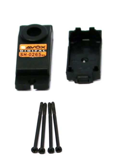 Savox CSH0265MG Top & Bottom Servo Case with 4 Screws for SH0265MG