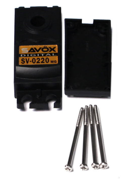 Savox CSV0220MG Top & Bottom Servo Case with 4 Screws for SV0220MG