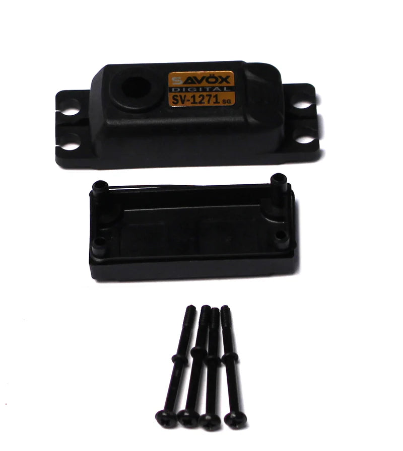 Savox CSV1271SG Top & Bottom Servo Case with 4 Screws for SV1271SG