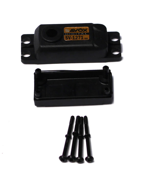 Savox CSV1271SG Top & Bottom Servo Case with 4 Screws for SV1271SG