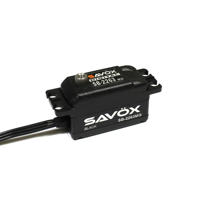 Savox SB2263MG-BE Black Edition Low Profile Brushless Digital Servo