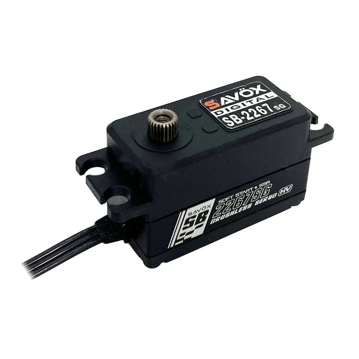 Savox SB2267SGP High Voltage Steel Gear Monster Low Profile Servo with Soft Start
