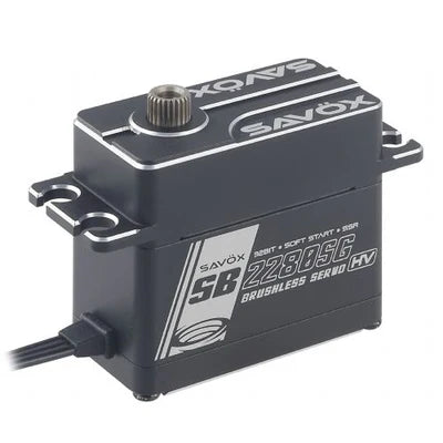 Savox SB2280SGP High Voltage Brushless Steel Gear Monster Torque Servo with Soft Start