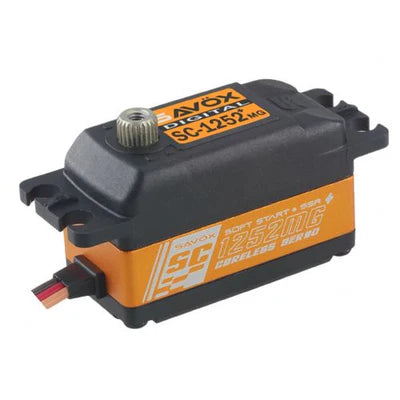 Savox SC1252MGP Super Speed Low Profile Digital Servo with Soft Start