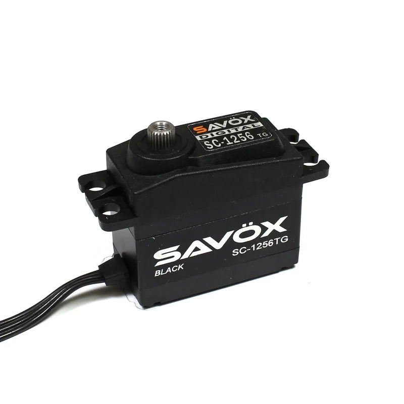 Savox SC1256TG-BE Black Edition Standard Size Coreless Digital Servo - Black Edition