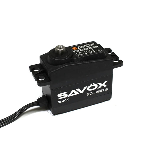 Savox SC1256TG-BE Black Edition Standard Size Coreless Digital Servo - Black Edition