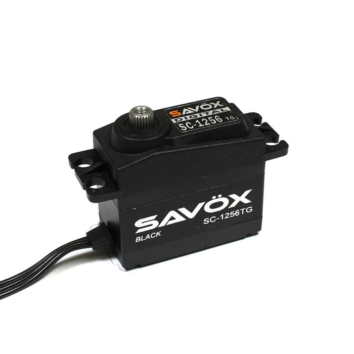 Savox SC1256TG-BE Black Edition Standard Size Coreless Digital Servo - Black Edition