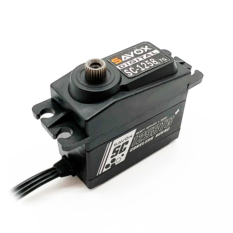 Savox SC1258TGP-BE Standard Size Coreless Digital Servo - Black Edition