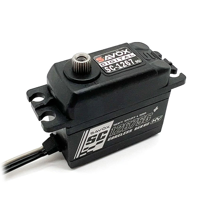 Savox SC1267SGP-BE High Torque Digital Servo - Black Edition