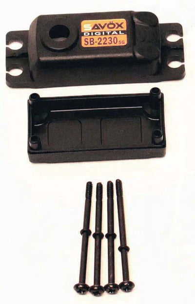 Savox SCSB2230SG Top & Bottom Servo Case with Screws for SB2230SG