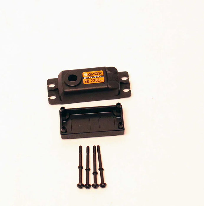 Savox SCSB2251SG Top & Bottom Servo Case with Screws for SGSB2251SG
