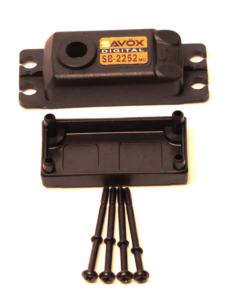 Savox SCSB2252MG Top & Bottom Servo Case with Screws for SGSB2252MG