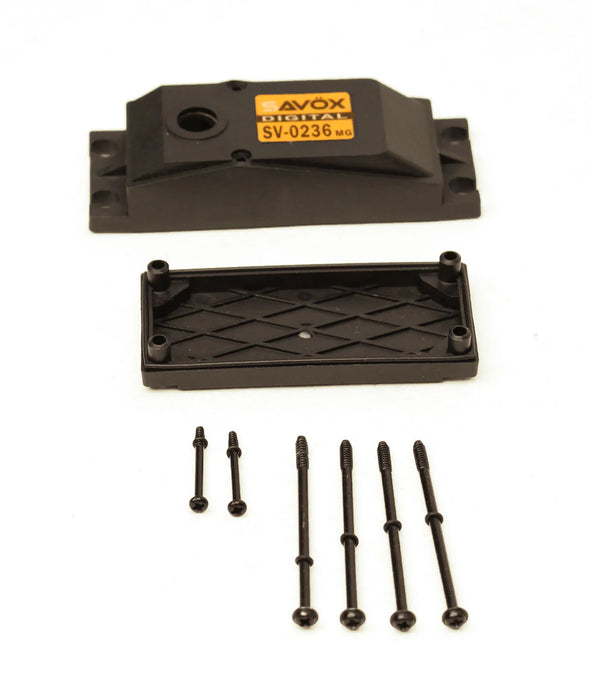 Savox SCSV0236MG Top & Bottom Servo Case with 4 Screws for SGSV0236MG