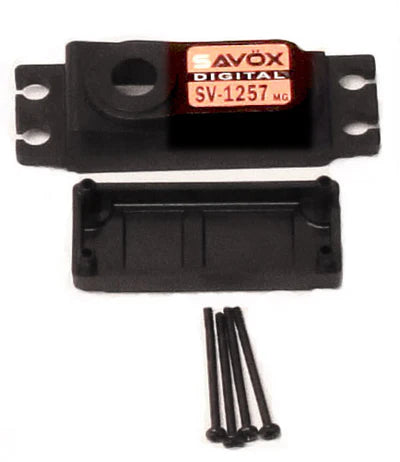 Savox SCSV1257MG Top & Bottom Servo Case with 4 Screws for SV1257MG