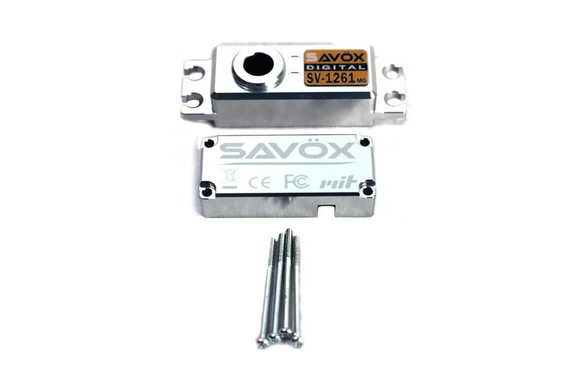 Savox SCSV1261MG Top & Bottom Servo Case with 4 Screws for SV1261MG