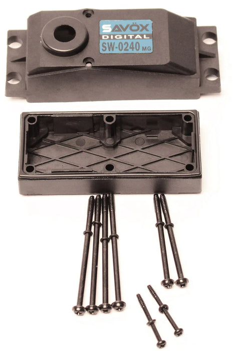 Savox SCSW0240MG Top & Bottom Servo Case with 4 Screws for SW0240MG
