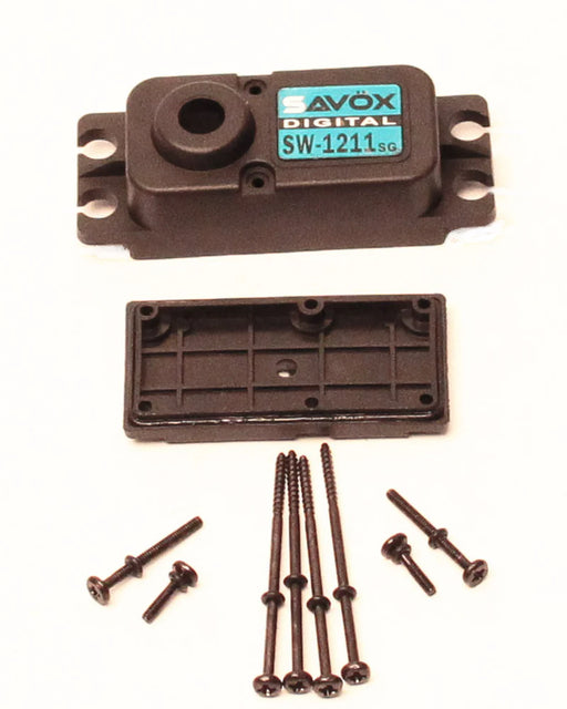 Savox SCSW1211SG Top & Bottom Servo Case with 8 Screws for SW1211SG & SW1211SG-BE