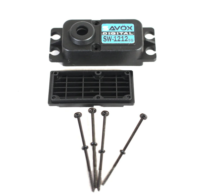 Savox SCSW1212SG Top & Bottom Servo Case with 8 Screws for SW1212SG & SW1212SG-BE