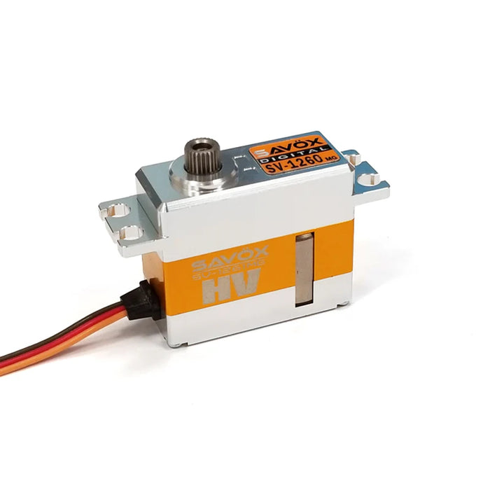 Savox SV1260MG Mini Digital High Voltage Aluminum Case Servo