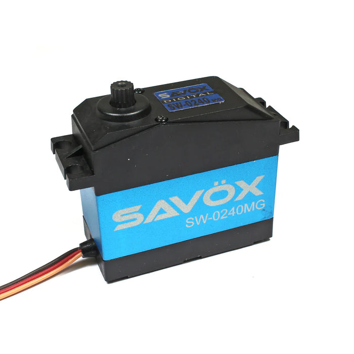 Savox SW0240MG Waterproof 1/5 Scale High Voltage Digital Servo