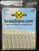 ScaleSigns HO-13 HO Scale Jersey Barriers Centers (8 Pack)