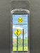 ScaleSigns HO-2012C HO Scale Railroad Crossing Ahead Slant Right (2 Pack)