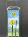 ScaleSigns HO-2017C HO Scale Railroad Crossing Ahead Slant Left (2 Pack)