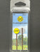 ScaleSigns HO-2501C HO Scale Yellow (Pre-1972) Stop Sign (2 Pack)