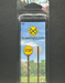 ScaleSigns HO-2501CW HO Scale Yellow (Pre-1972) Stop Sign (2 Pack)