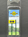 ScaleSigns HO-3026C HO Scale Two Arrow Direction Sign v1 (1 Pole - 2 Pack)