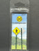 ScaleSigns HO-3133C HO Scale Pedestrian Crossing Sign (2 Pack)