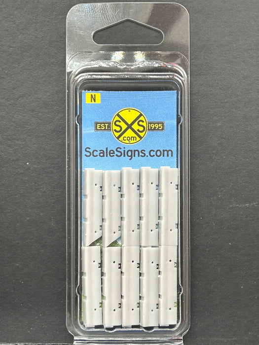 ScaleSigns N-13-v3 N Scale Jersey Barriers
