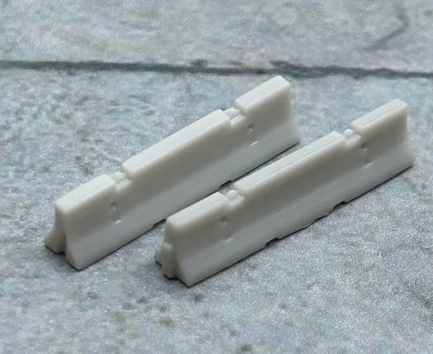 ScaleSigns N-13-v3 N Scale Jersey Barriers